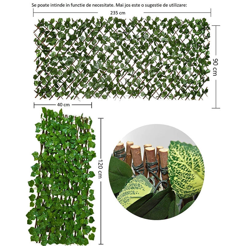 Gard Decorativ Extensibil
