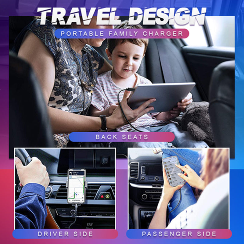 Four Ports Car Fast Charger