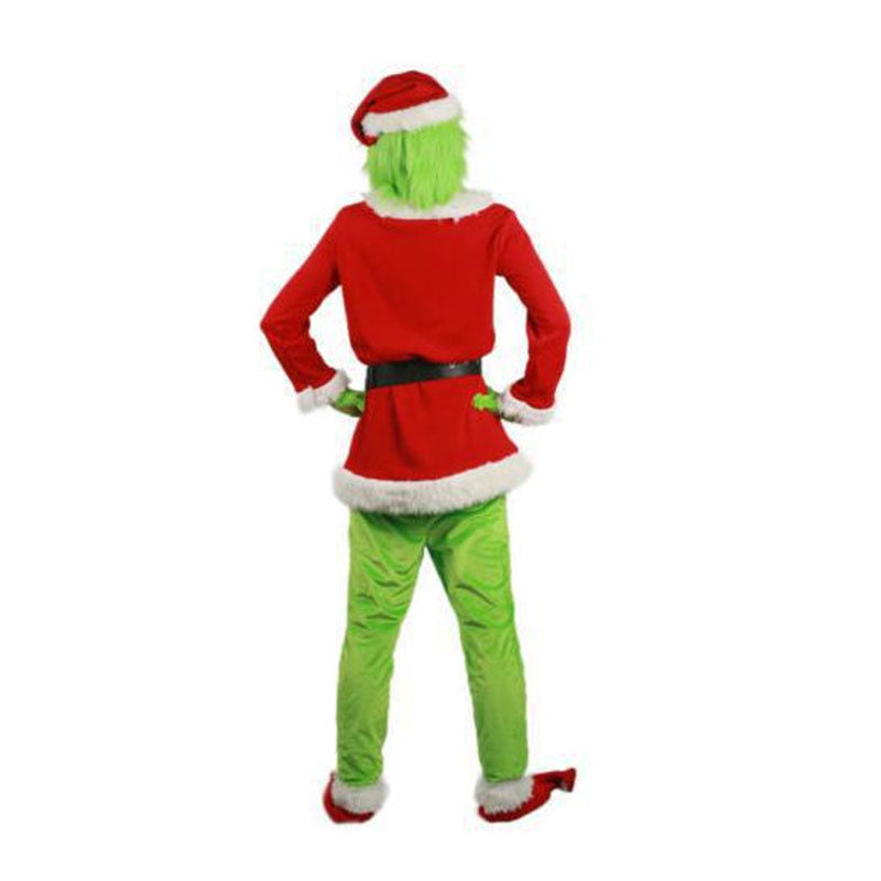 Christmas Grinch Santa Costume