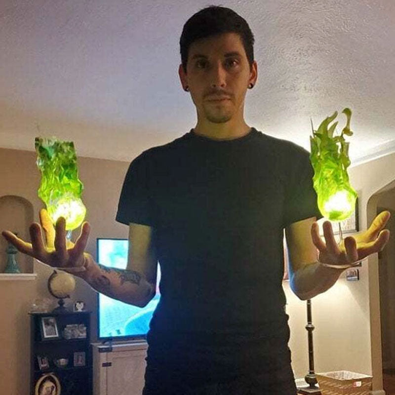 Floating Fireball Prop 2.0 | For Cosplay, Convention, Halloween