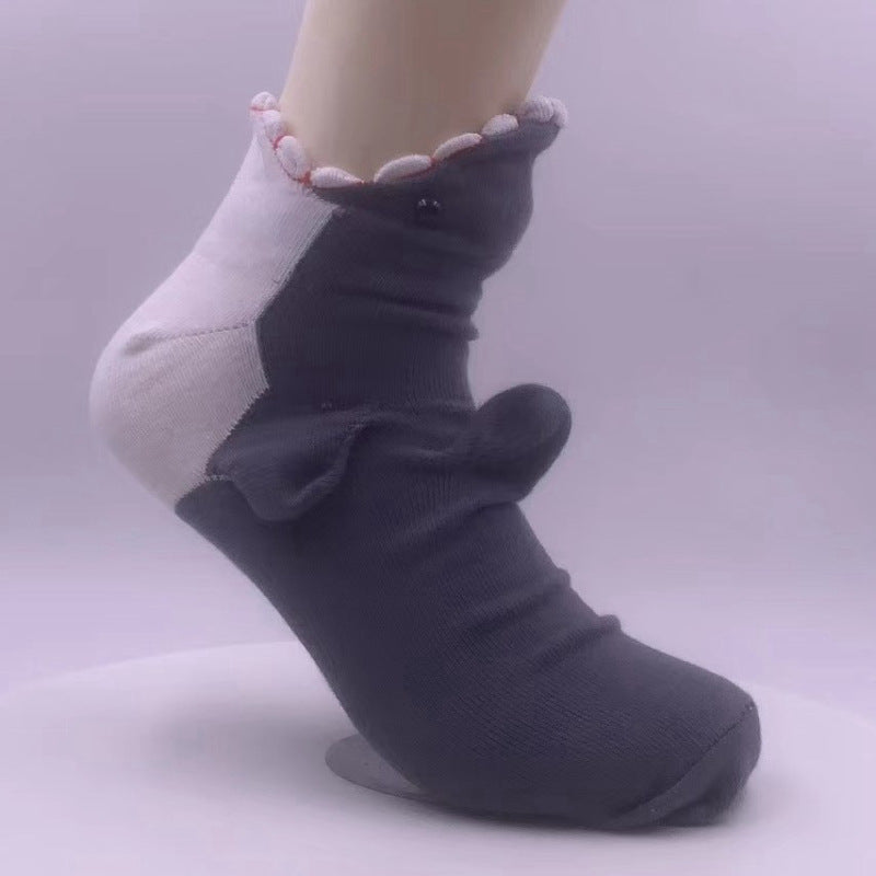 Knitted Crocodile Socks