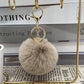 Hairball Keychain