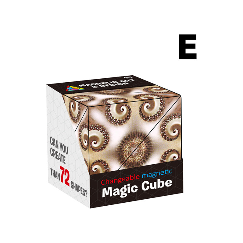 Replaceable Magnetic Cube