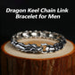 Dragon Keel Chain Link Bracelet for Men
