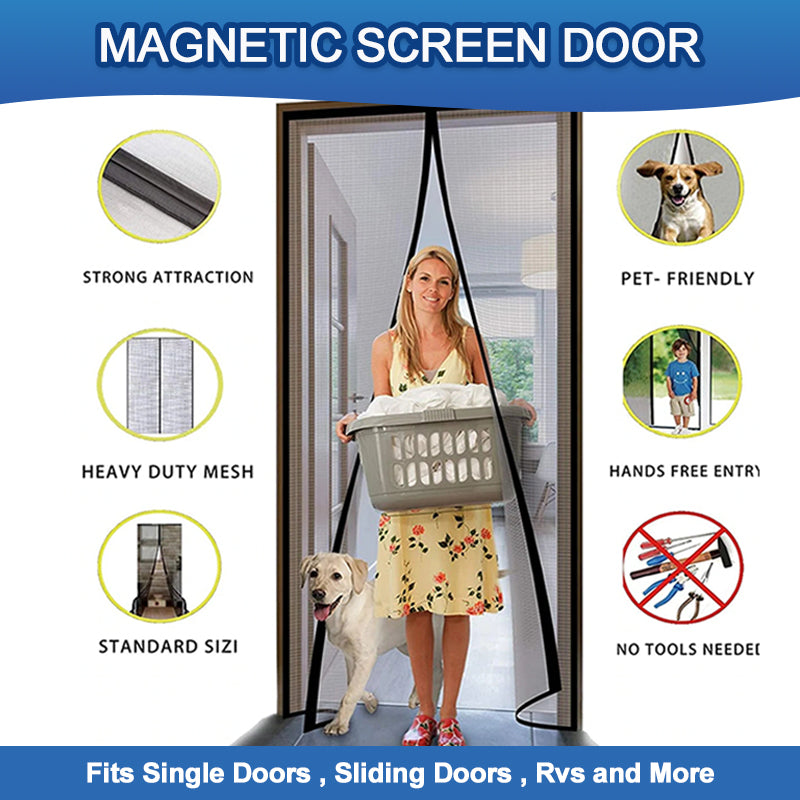 Magnetic Flyscreen Door