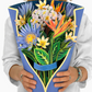 💐Pop Up Flower Bouquet Greeting Card