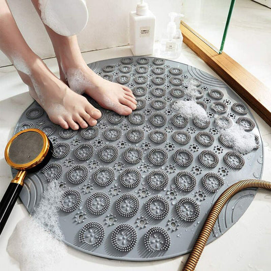 Anti-slip Shower Mat with Massage Particles
