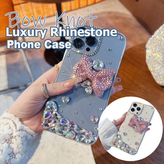 Bow Knot Luxury Rhinestone Phone Case