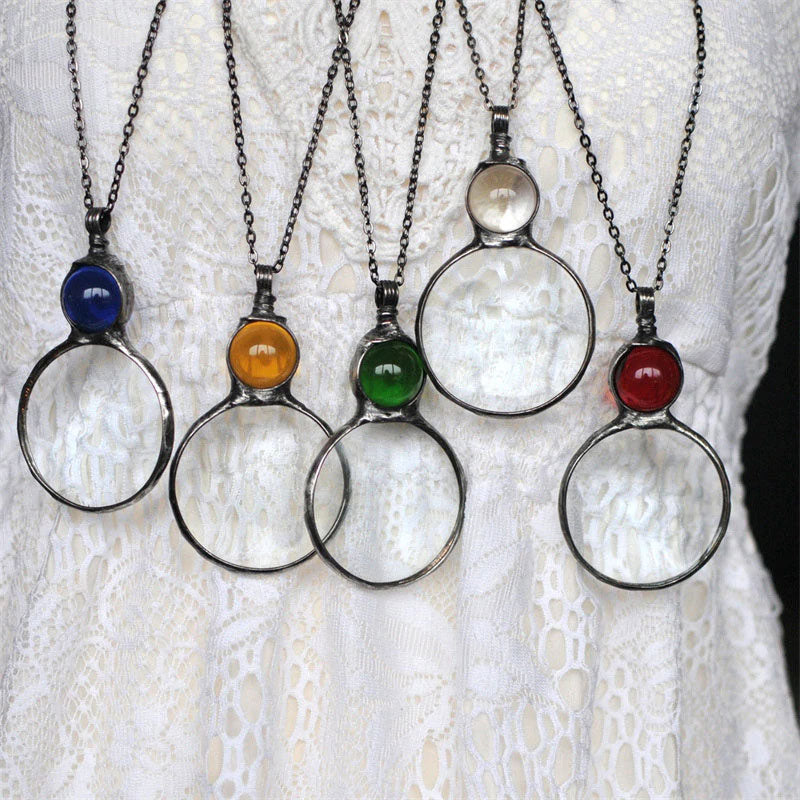 Magnifying Glass Necklace gift