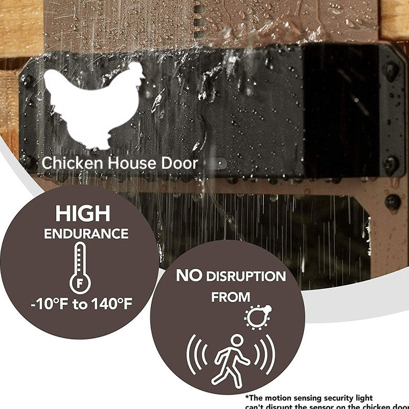 Automatic Chicken Coop Door with Light Sensing