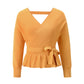 Sexy V-neck Knitted Top