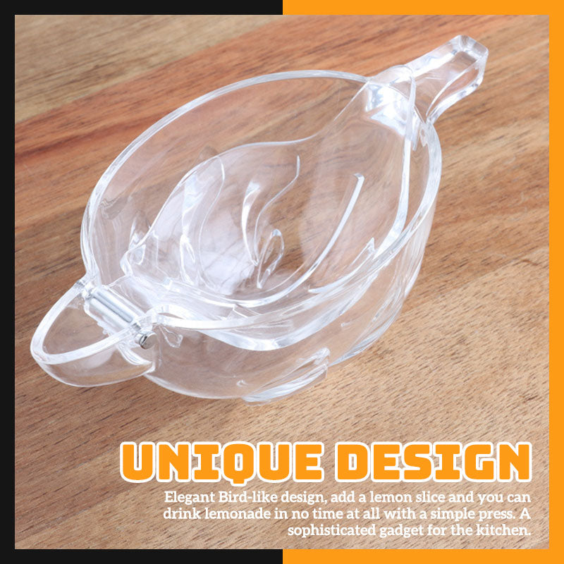 🍋 Acrylic Boat Shaped Lemon Squeezer clip