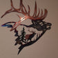Hunting Metal Wall Art