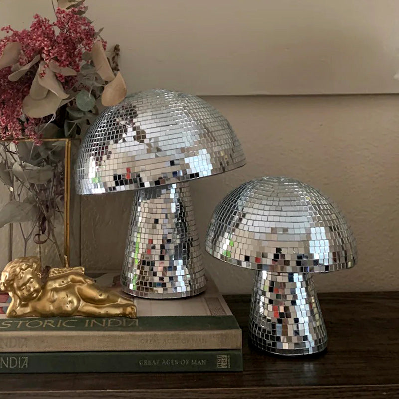 Disco Mushroom Disco Ball Home Decor