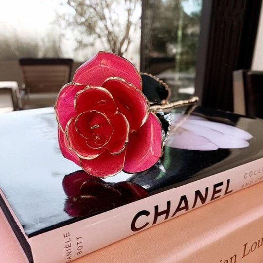 24k Gold Plated Roses❤️- Pink