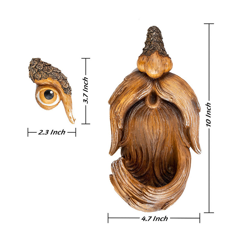 Tree Faces Bird Feeders Garden Decoration