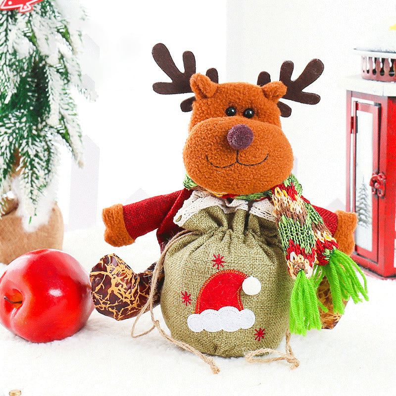 Christmas Sitting Apple Bag