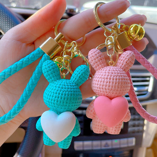 Cute Bunny Keychain