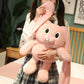 Stuffed Rabbit With Pulled Ears