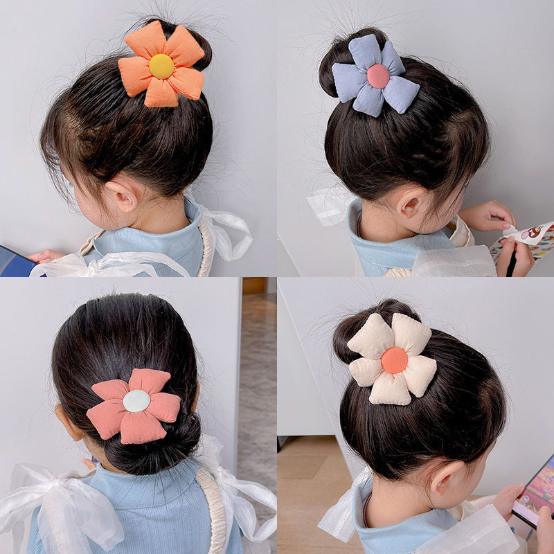 Flower Plate Hairpin