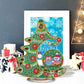 Crystal Christmas Tree Ornaments - 5D DIY Diamond Crafts