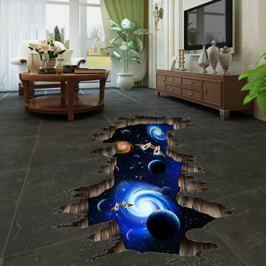 3D Planet Galaxy Wall Stickers