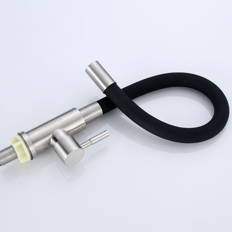 Single Cold Universal Rotary Sink Faucet