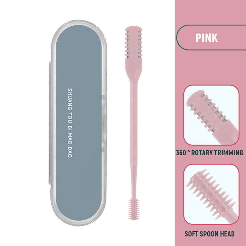 Double Sided Nose Hair Knife