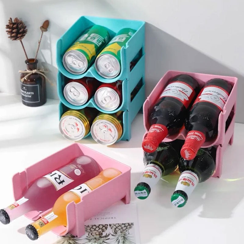 Stackable Drinks Storage Rack