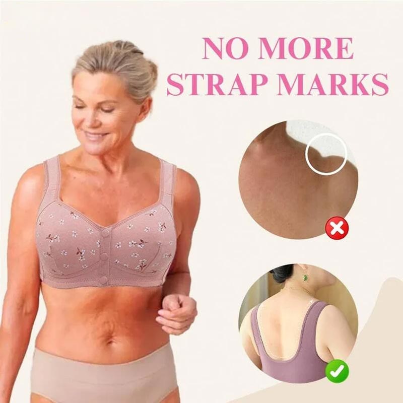🤩Comfortable & Convenient Front Button Bra🎁