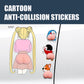 Cartoon Anti-collision Stickers（2 Pcs）