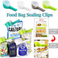 Plastic Food Bag Clips (4 Pcs)