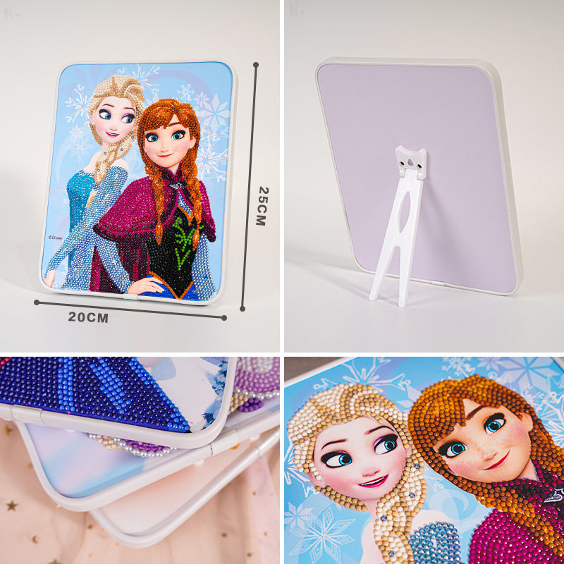 Princess Diamond Stickers Handmade Diy