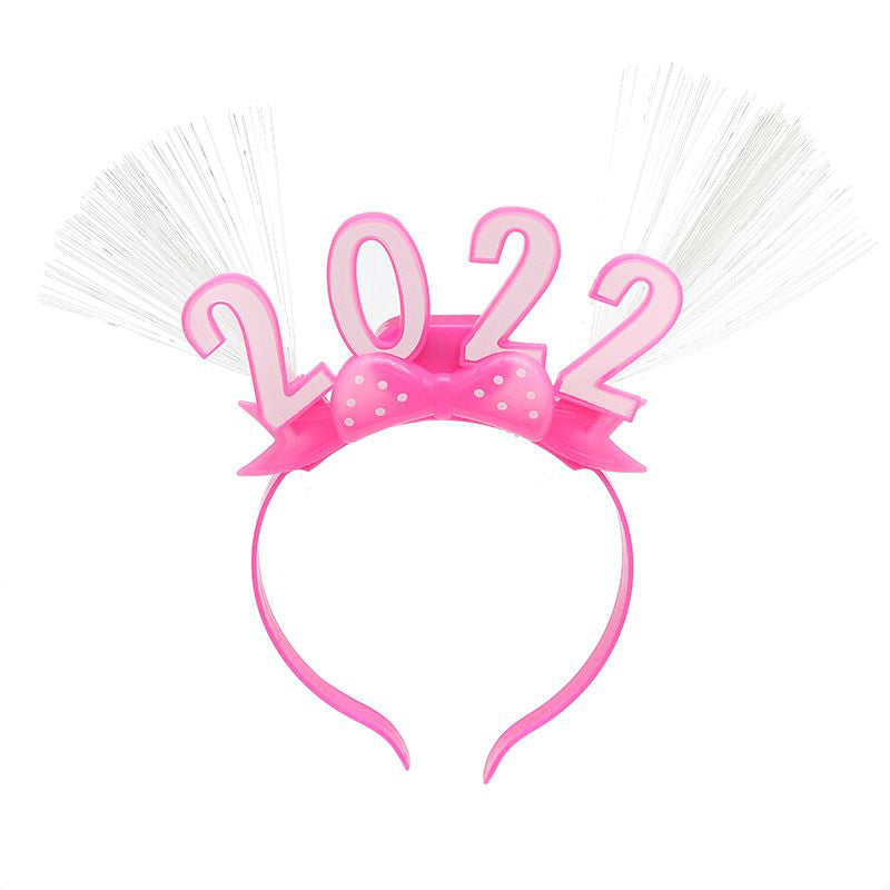 2022 LED Light Up Glasses & Crowns Headband