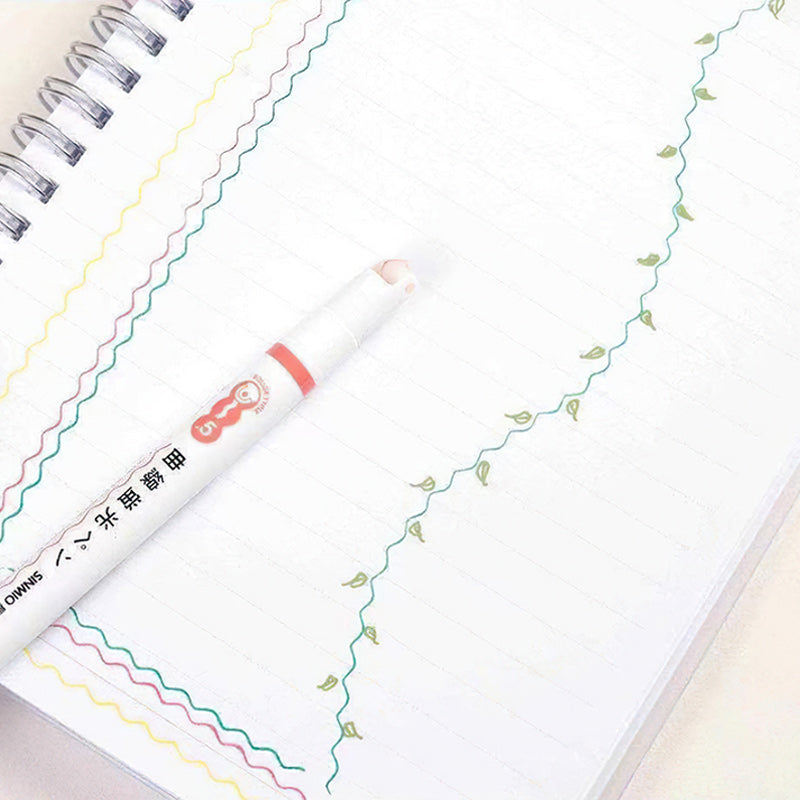 Funny Curve Line Markers Pen Kit