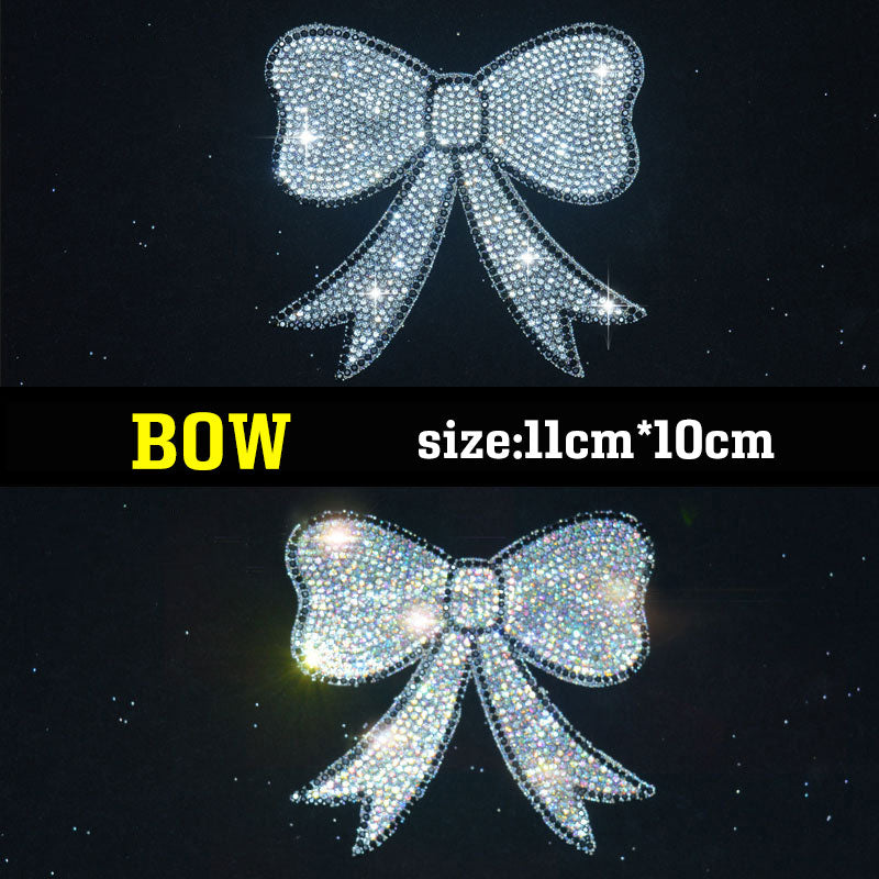 Cartoon Pattern Rhinestone Sticker