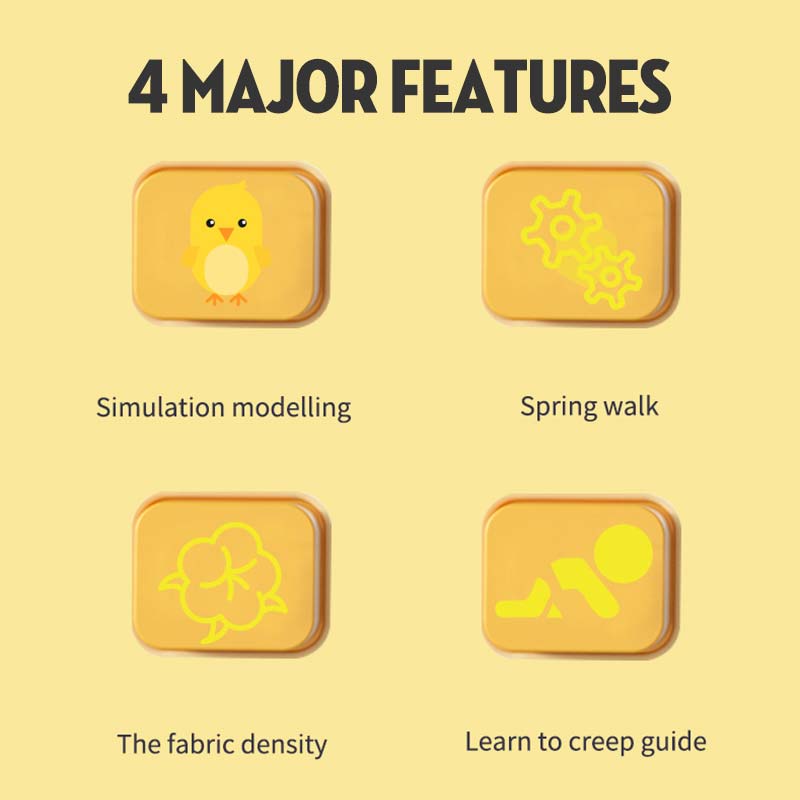 Plush Jumping Chicken Toy