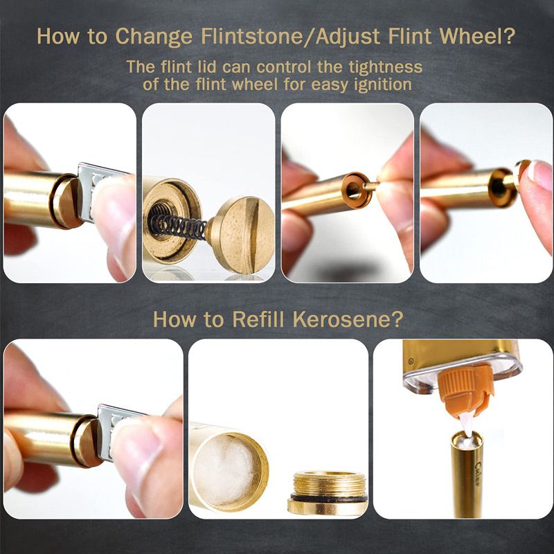 Reusable Mini Vintage Lighter