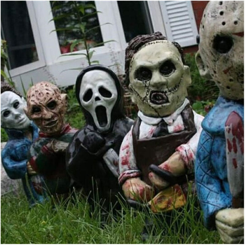 Horror Movie Garden Gnomes Killer
