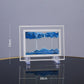 Sandscapes in Motion Round Glass 3D Deep Sea Sand Art
