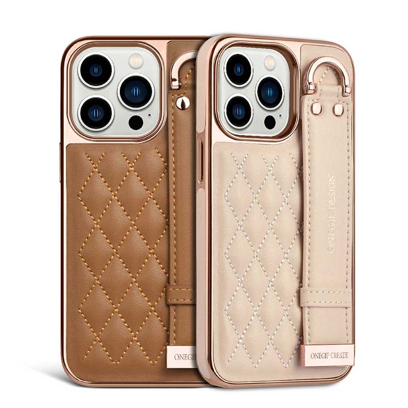✨Xiaoxiangfeng Leather Wristband Phone Case