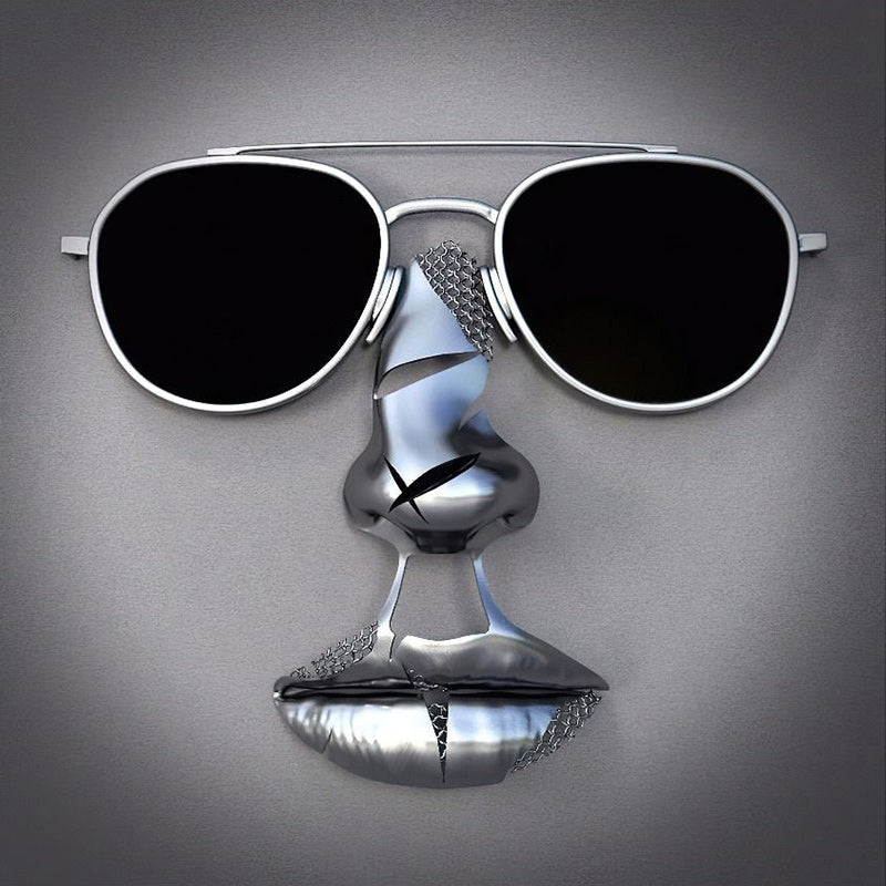 Love Heart 3D Art Wall Painting