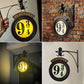 Harry Potter Wall Clock Night Light
