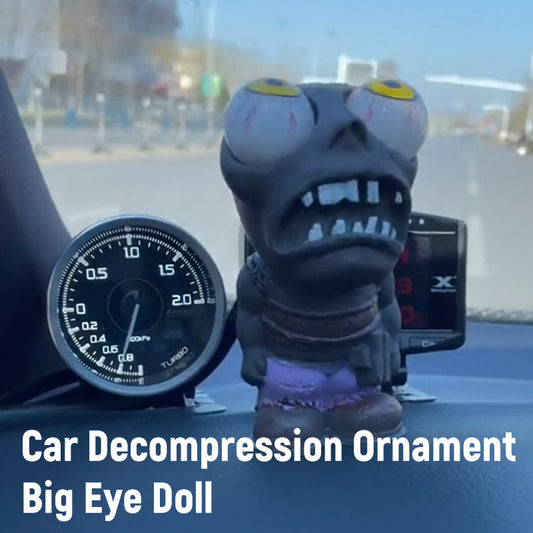 Car Decompression Ornament Big Eye Doll