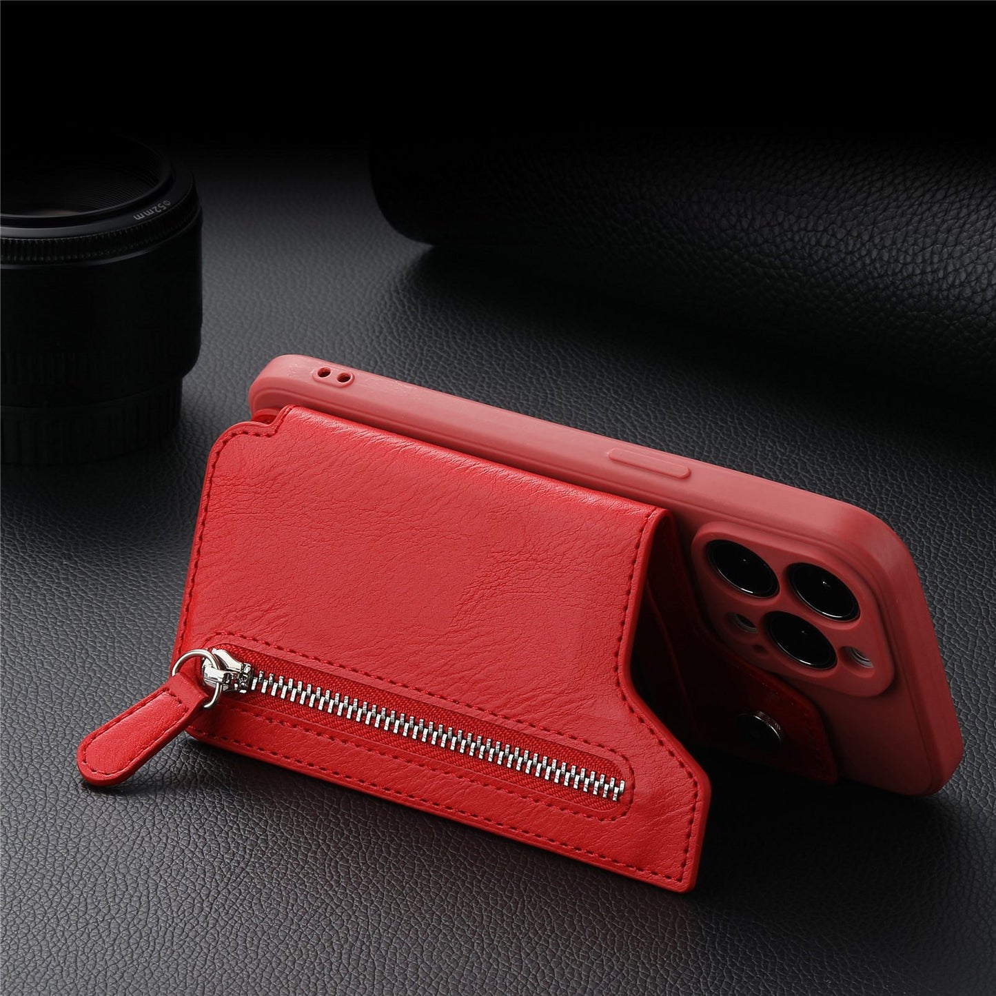 🔥Silicone Shell Zipper Wallet