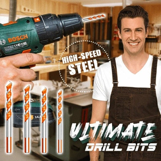 (🔥EARLY FATHER'S DAY SALE-49% OFF) Ultimate Drill Bits & 4 PCS/SET
