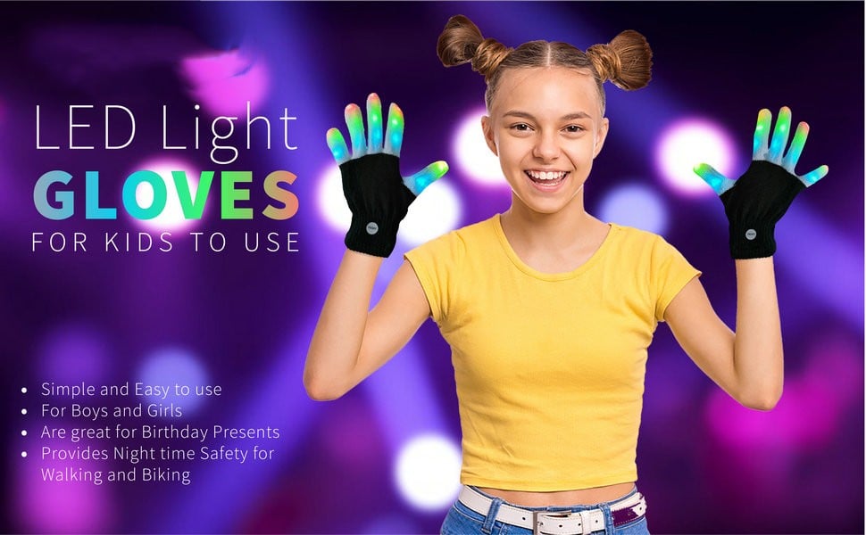 🔥Winter Parent-Child Cute Glowing Little Monster Knit Hat/Cute glowing little monster knitted hat