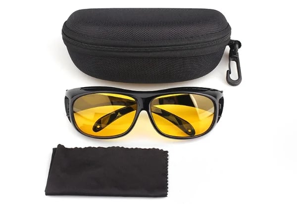 😎Headlight Glasses with "GlareCut" Technology (Drive Safely at Night)