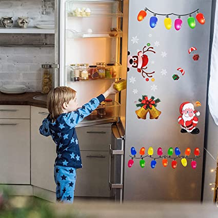 Reflective Light Bulb Magnet  Decorations