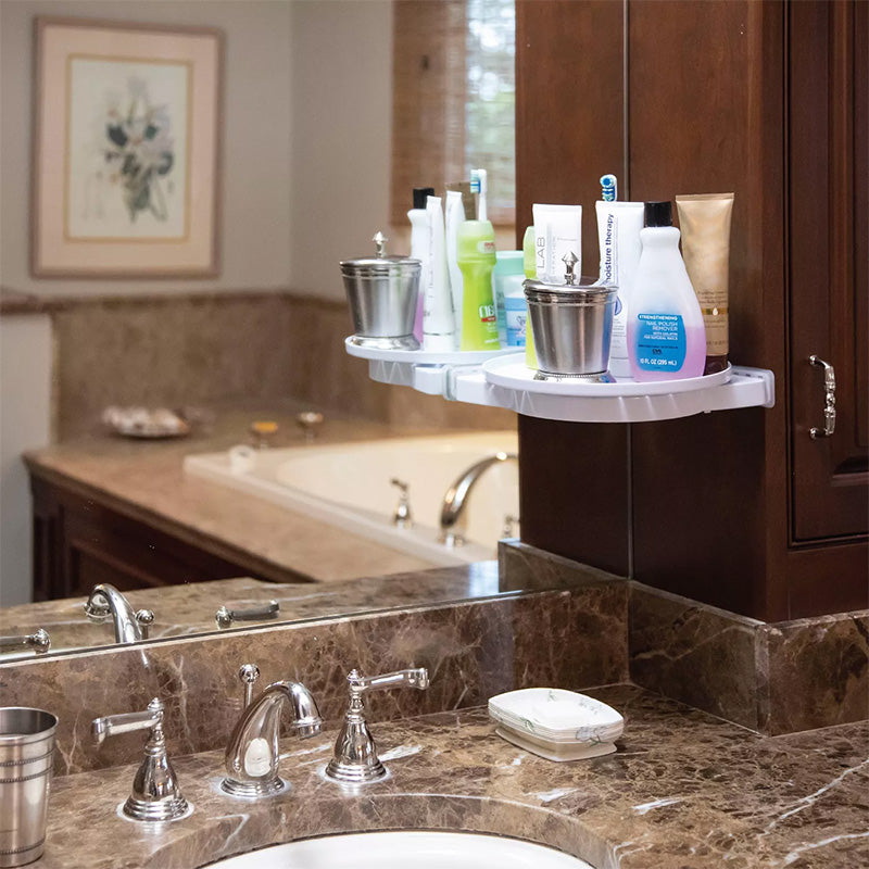 360° Rotating Triangle Shelf